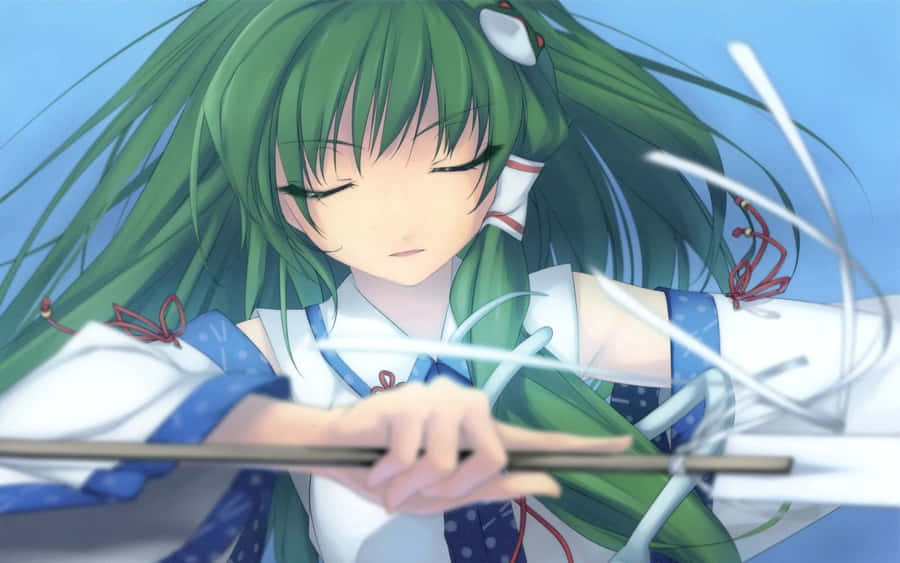 Focused Businessman Working On A Laptop Wallpaper