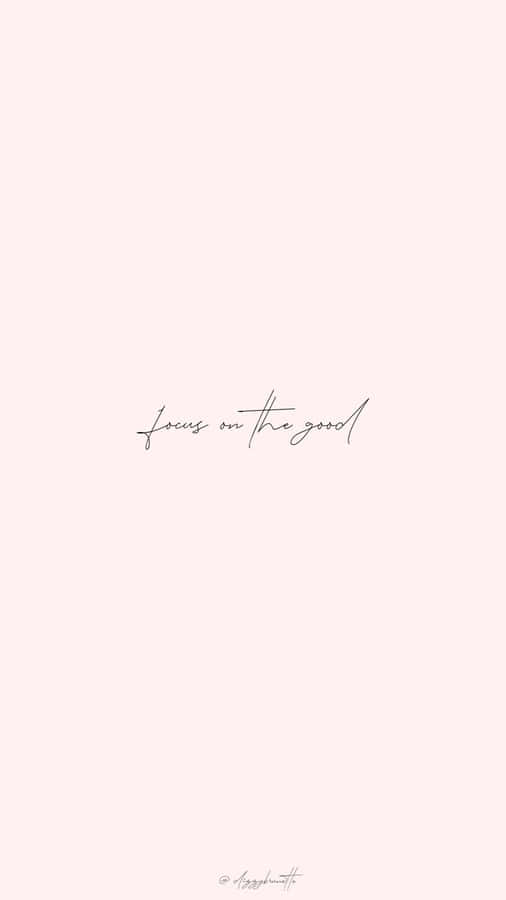 Focused Cursive Wallpaper