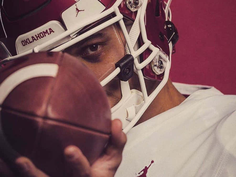 Focused Quarterback Preparation Wallpaper