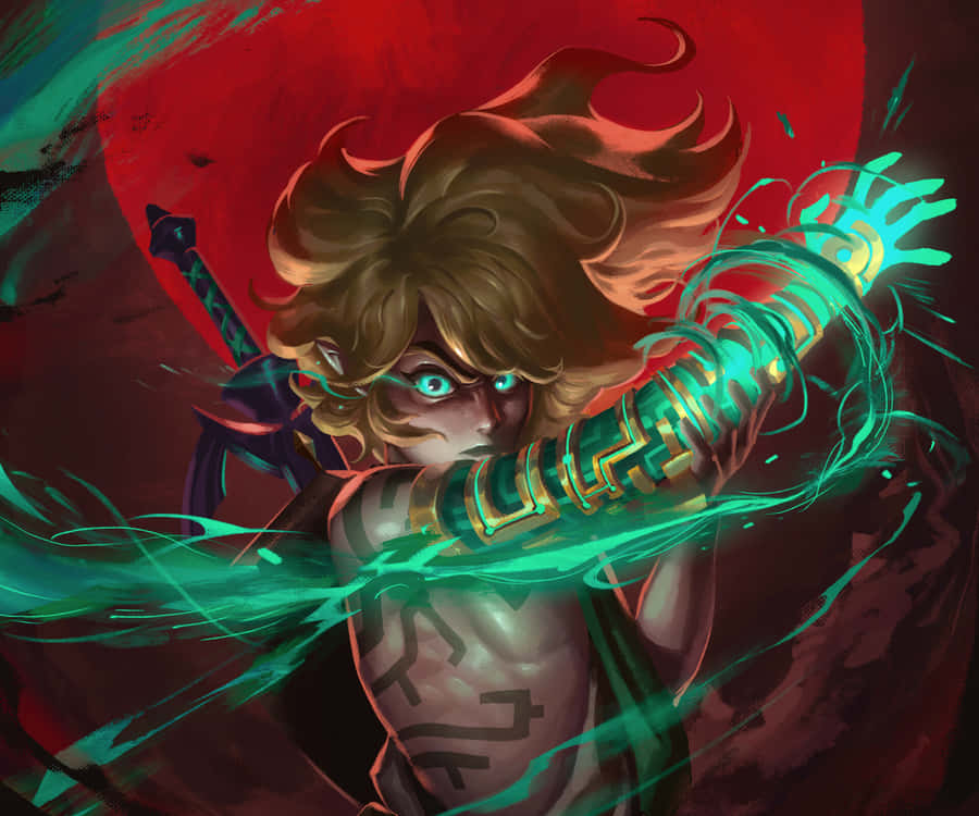 Follow Link's Journey As He Embarks On An Epic Quest To Recover The Tears Of The Kingdom Wallpaper
