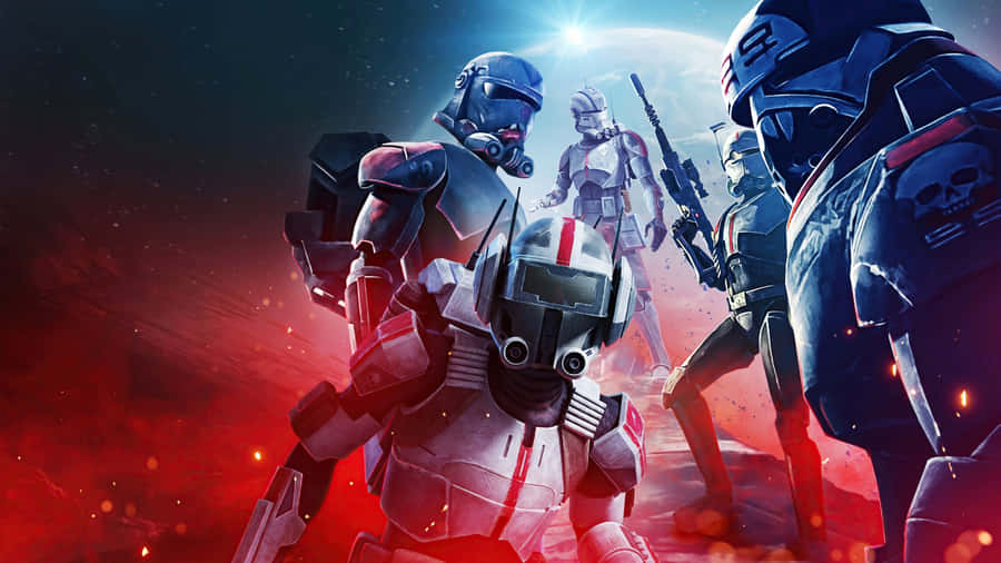 Follow The Exciting Adventures Of Star Wars: The Bad Batch Wallpaper