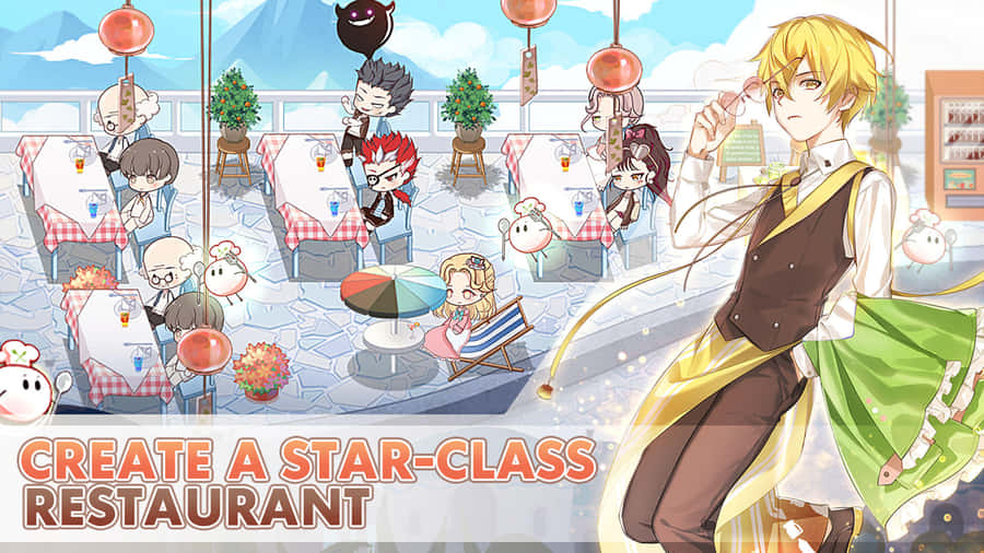Food Fantasy Star Class Restaurant Promotion Wallpaper