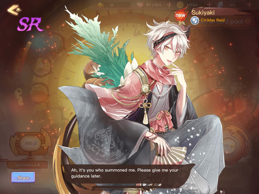 Food Fantasy Sukiyaki Summoned Wallpaper