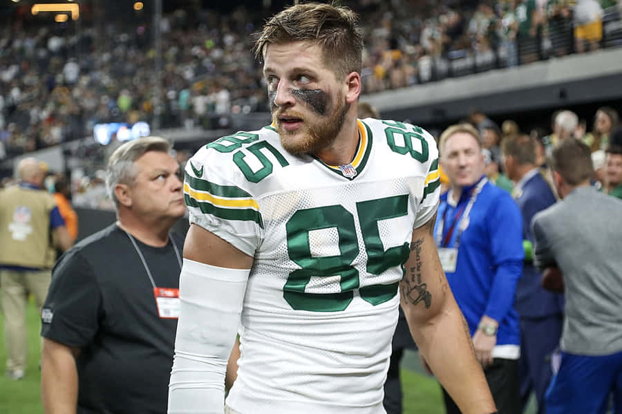 Football Player After Game Wallpaper