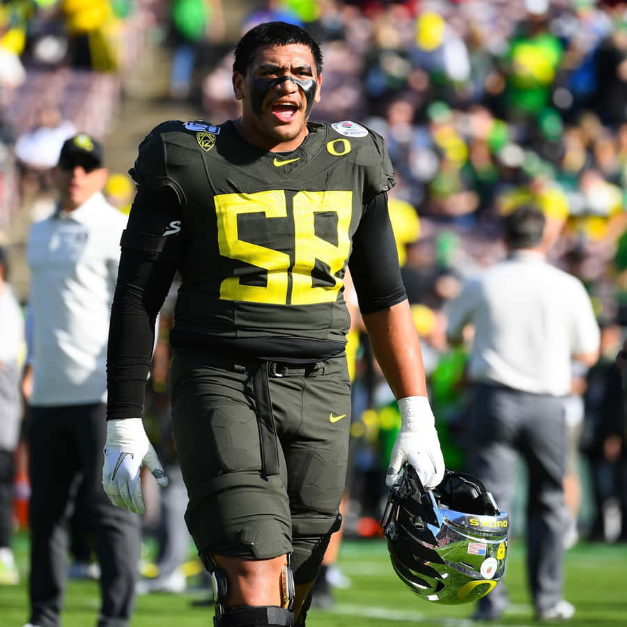 Football Player Celebration Moment Wallpaper