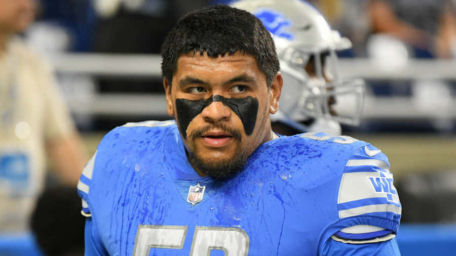 Football Player Game Focus Wallpaper