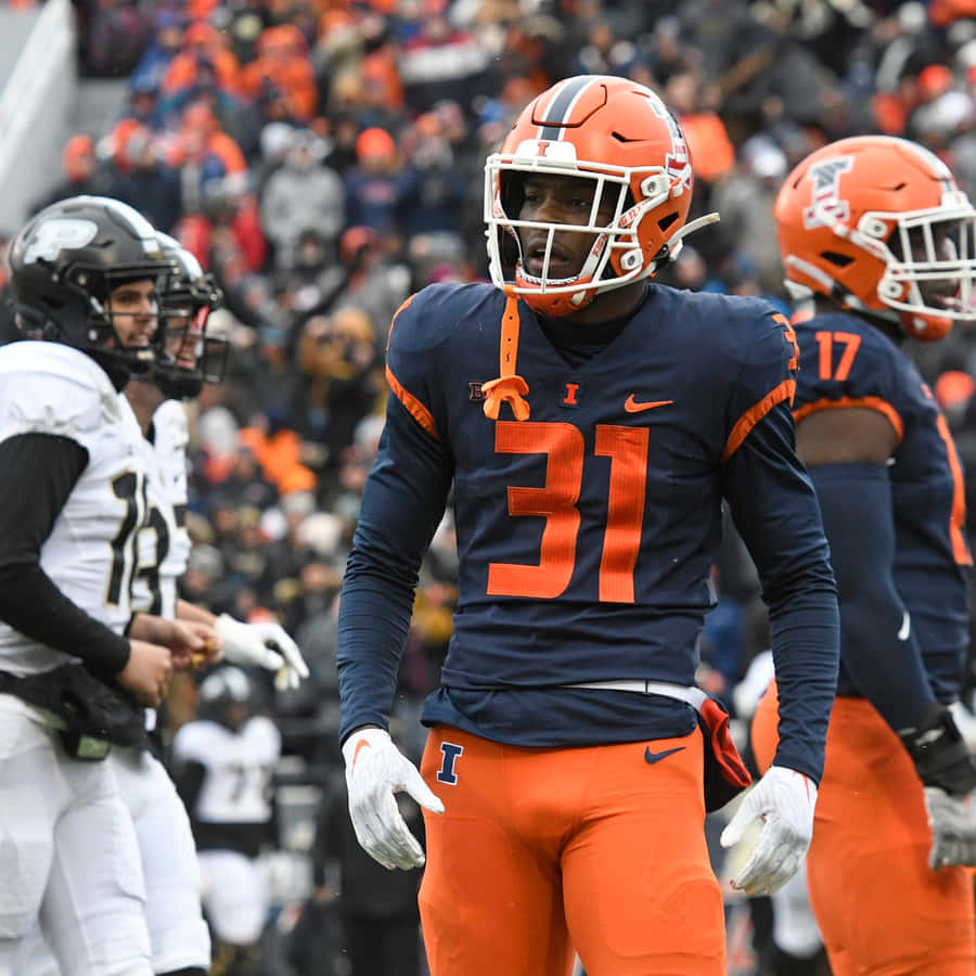 Football_ Player_ Number_31_ On_ Field Wallpaper