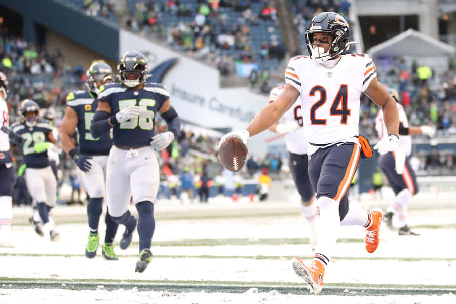 Football Player Number24 In Action.jpg Wallpaper