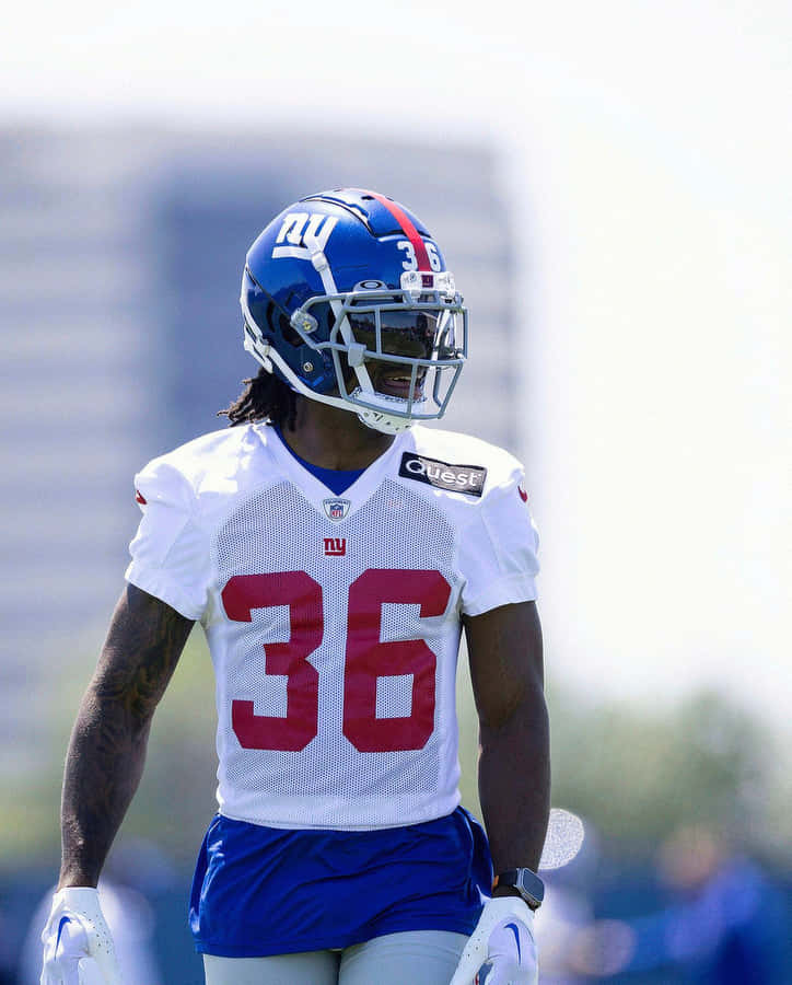 Football Player Number36 Training Wallpaper