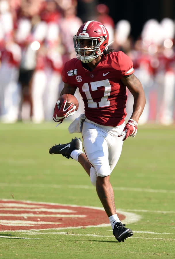 Football Player Running With Ball17 Wallpaper