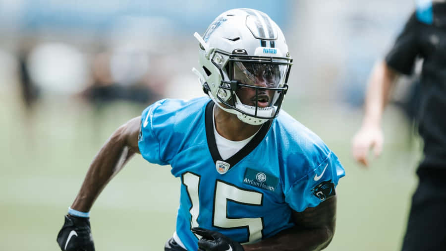 Football Player Training Session Wallpaper