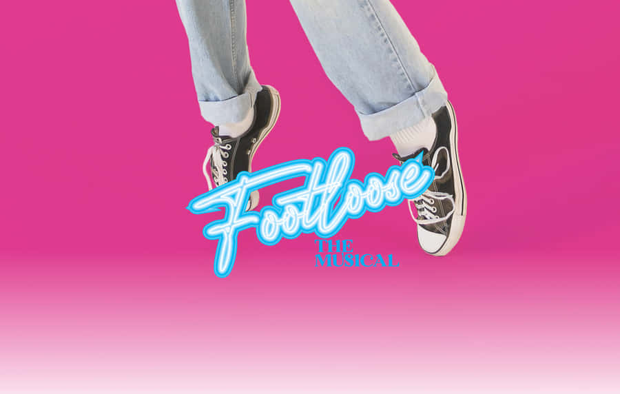 Footloose Musical Jumping Feet Wallpaper