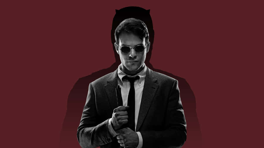 Formal Man Shadow Wallpaper