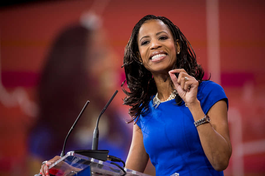Former Congresswoman Mia Love Speaking At Republican Conference Wallpaper