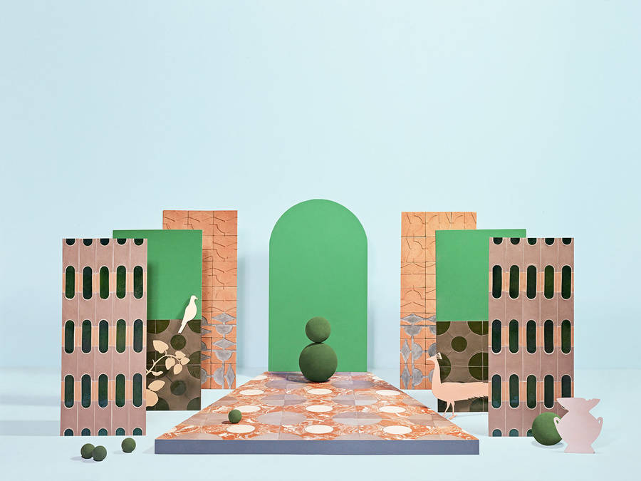 Fornace Brioni Tiles Wallpaper