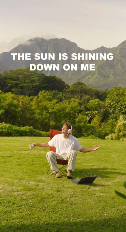 Forrest Frank Enjoying Sunshine Wallpaper