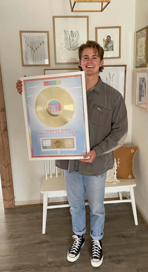 Forrest Frank Gold Record Award Wallpaper