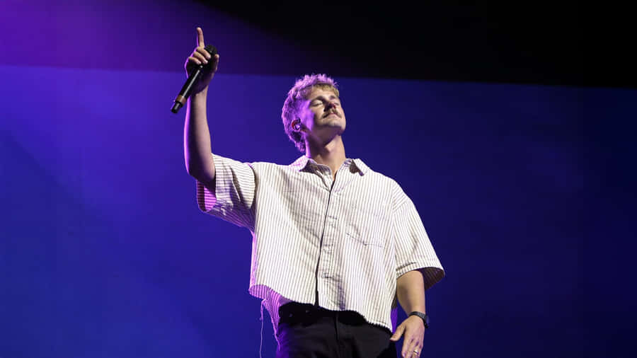 Forrest Frank Live Performance Wallpaper