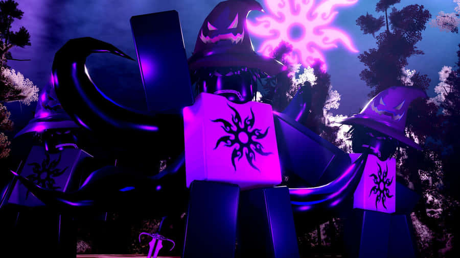 Forsaken Roblox Dark Magic Warriors Wallpaper