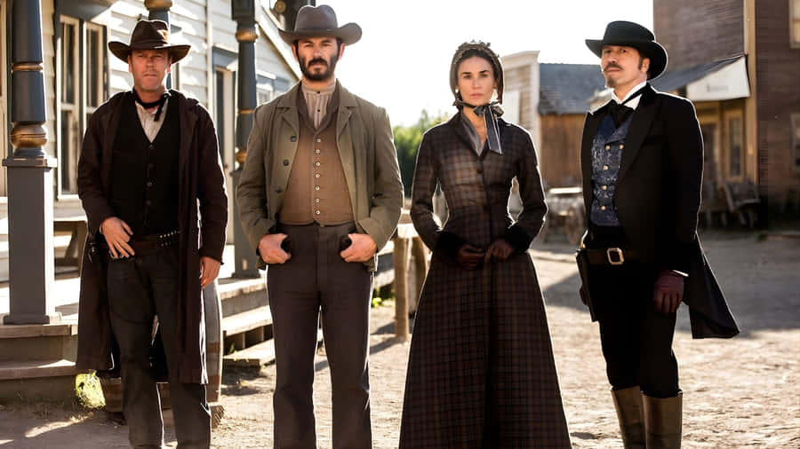 Forsaken Western Drama Cast Wallpaper