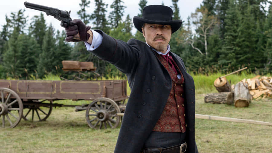 Forsaken Western Duel Scene Wallpaper