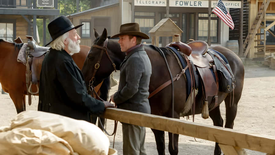 Forsaken Western Town Encounter Wallpaper