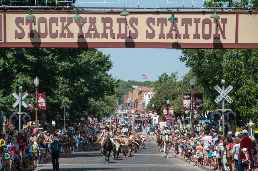 Fort Worth Stockyards Station Wallpaper