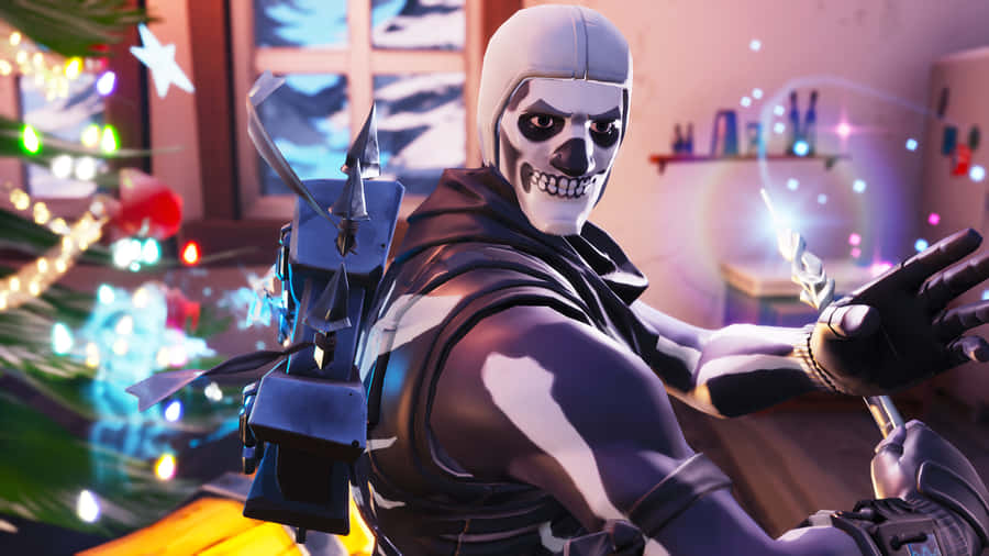 Fortnite Fans, Meet The Legendary Purple Skull Trooper Wallpaper