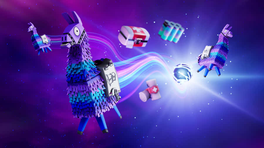 Fortnite Purple Takes Gaming To The Next Level Wallpaper