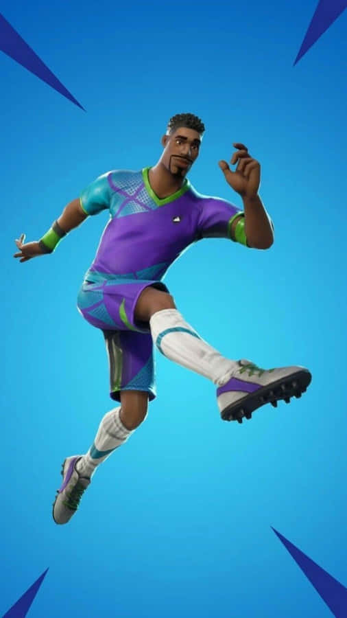 Fortnite Soccer Skin Screen Display Wallpaper