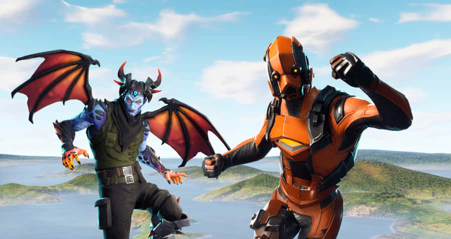 Fortnite Xbox Malcore And Deathstroke Wallpaper