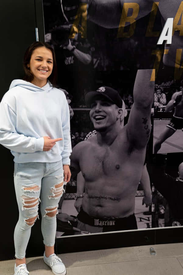 Frank Mir Poster And His Fan Wallpaper