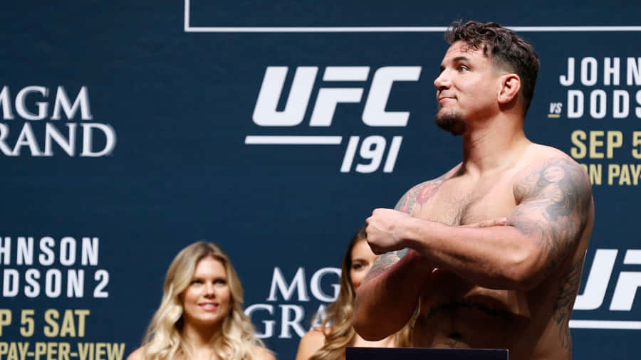 Frank Mir Ufc Fight Night 84 Weigh-in Wallpaper