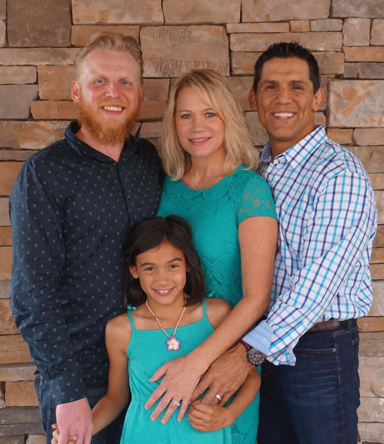 Frank Shamrock And Family Wallpaper