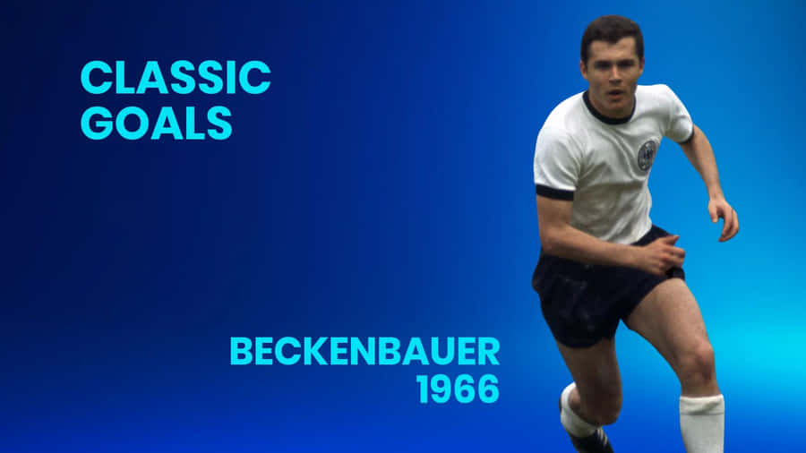 Franz Beckenbauer Graphic Design Wallpaper