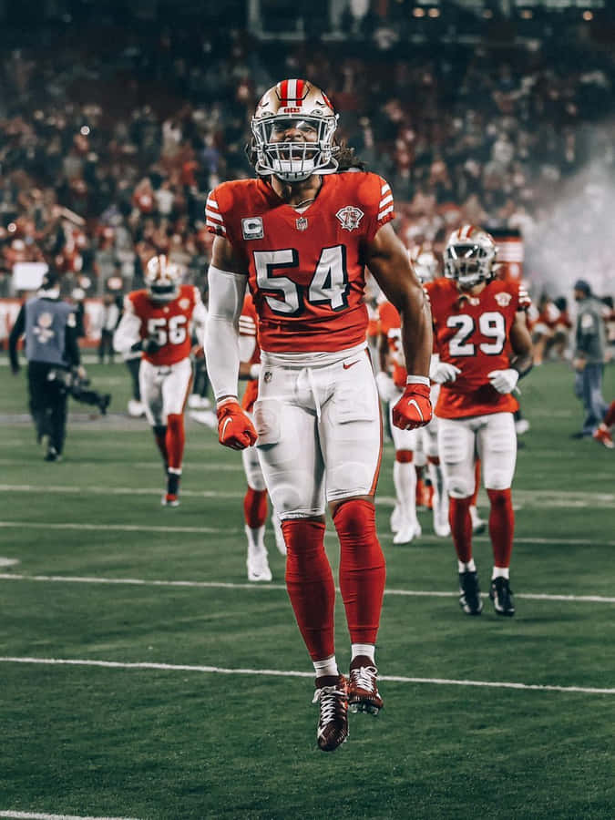 Fred Warner Football Player Cool Wallpaper