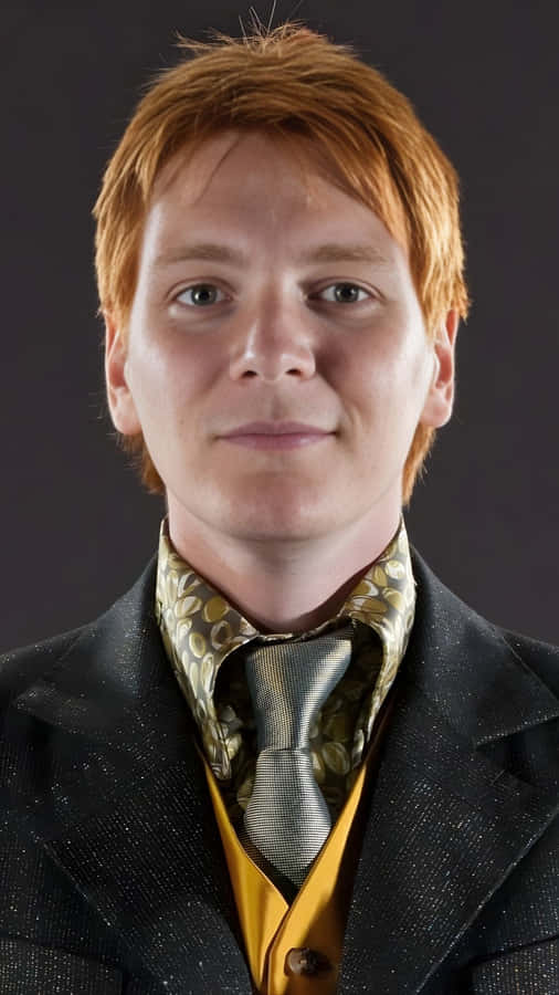 Fred Weasley Character Portrait Wallpaper
