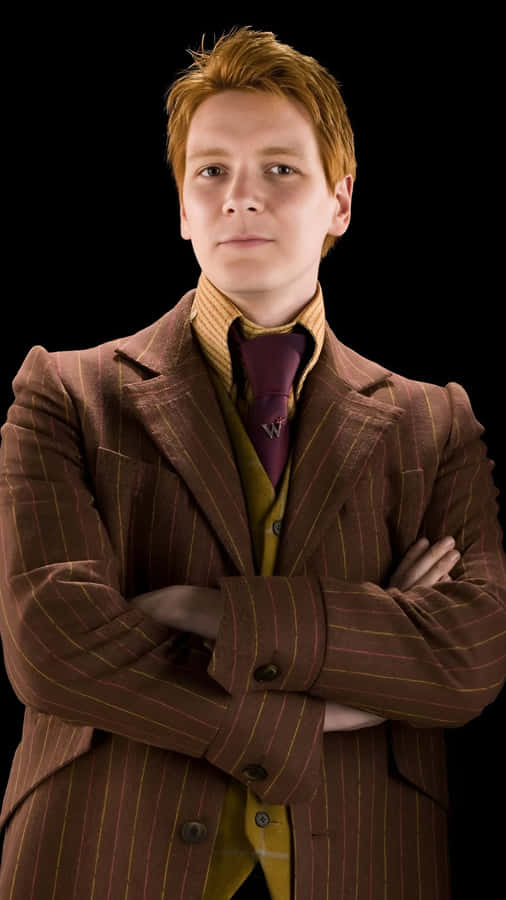 Fred Weasley Character Portrait Wallpaper