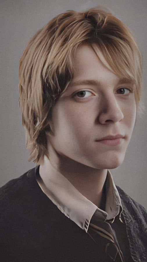 Fred Weasley Character Portrait Wallpaper