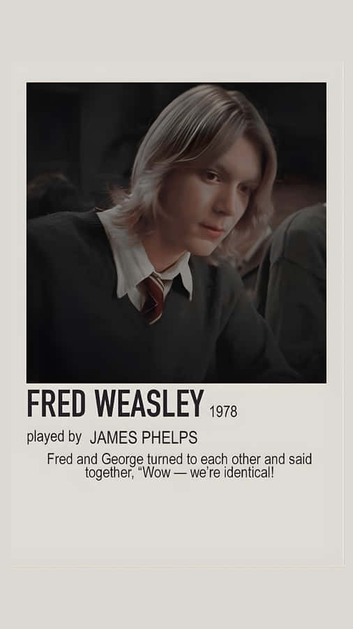 Fred Weasley Character Profile Wallpaper