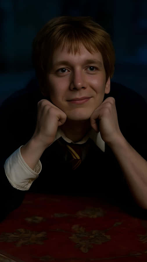Fred Weasley Portrait Magic Wallpaper