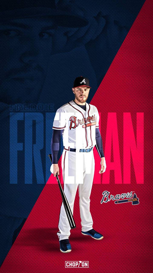 Freddie Freeman Braves Poster Wallpaper