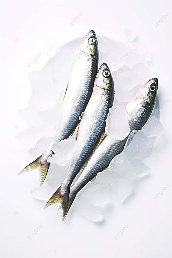 Fresh Sardineson Ice Wallpaper