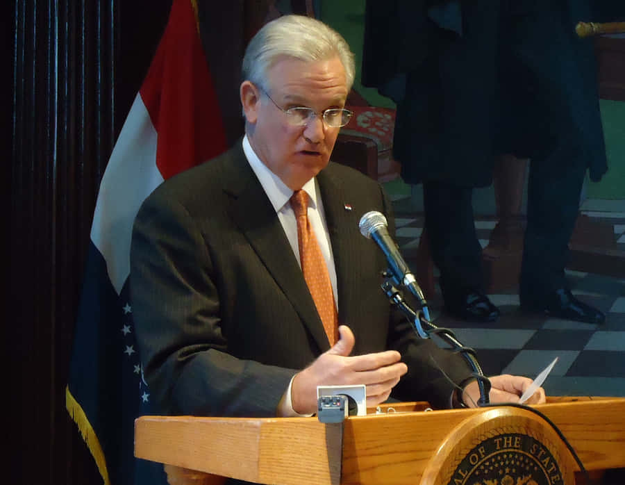 Frown Jay Nixon Speech Wallpaper
