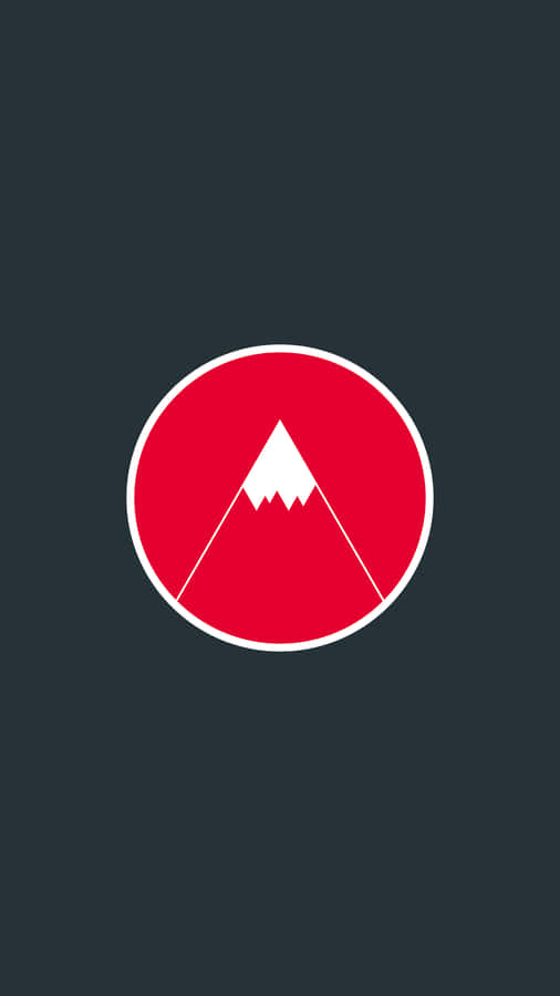 Fuji Mountain Japanese Minimalist Art Wallpaper