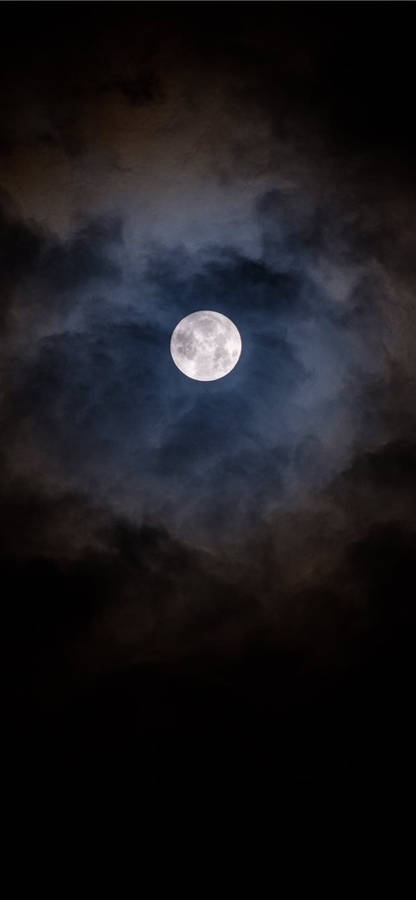 Full Moon Iphone Ios 10 Wallpaper