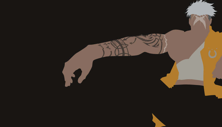 Fullmetal Alchemist's Scar - Unleashing His Power Wallpaper