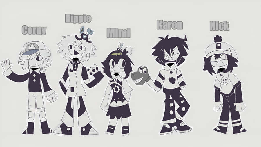 Fundamental Paper Education Characters Wallpaper