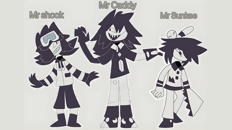 Fundamental Paper Education Characters Wallpaper