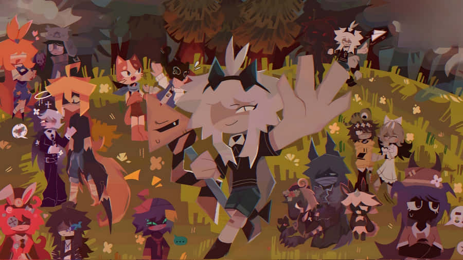 Fundamental Paper Education Characters Wallpaper